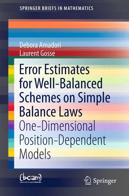 Error Estimates for Well-Balanced Schemes on Simple Balance Laws - Debora Amadori, Laurent Gosse