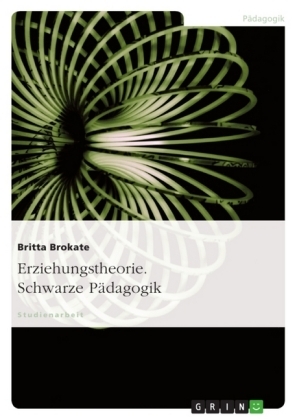 Erziehungstheorie. Schwarze Pädagogik - Britta Brokate