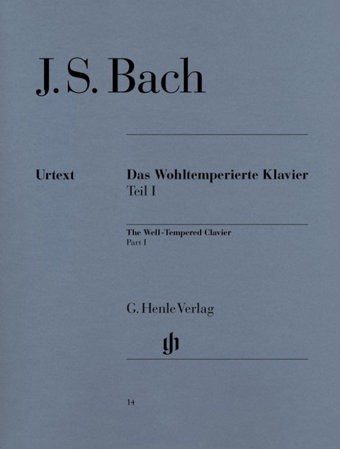 Johann Sebastian Bach - Das Wohltemperierte Klavier Teil I BWV 846-869 - 