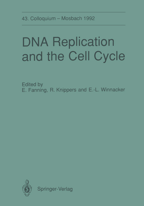 DNA Replication and the Cell Cycle - 