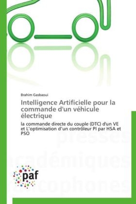 Intelligence Artificielle pour la commande d'un véhicule électrique - Brahim Gasbaoui