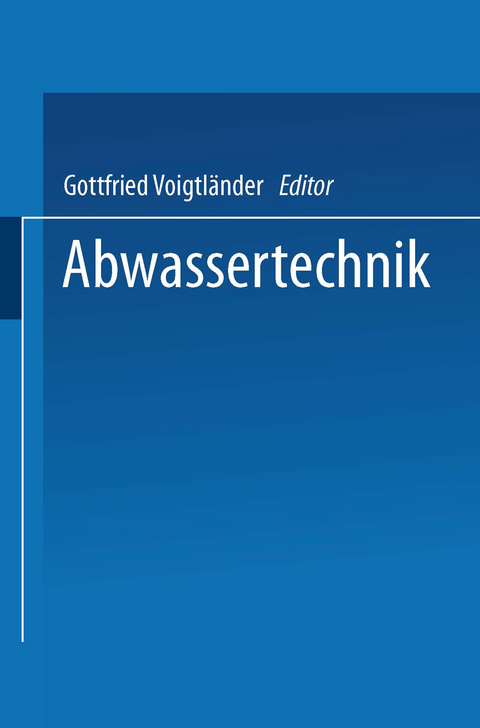 Abwassertechnik - 