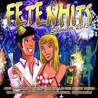 Fetenhits Silvester 2013, 3 Audio-CDs -  Various