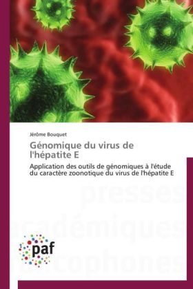 GÃ©nomique du virus de l'hÃ©patite E - JÃ©rÃ´me Bouquet