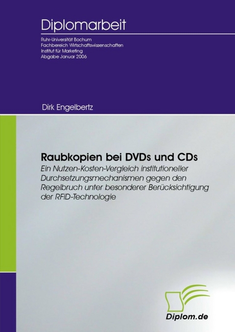 Raubkopien bei DVDs und CDs -  Dirk Engelbertz