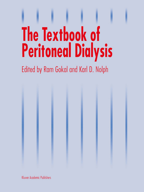 The Textbook of Peritoneal Dialysis - 