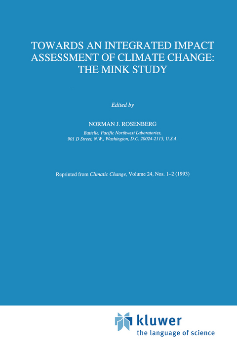 Towards an Integrated Impact Assessment of Climate Change: The MINK Study - 