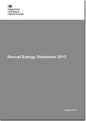 Annual energy statement 2013 -  Great Britain: Department of Energy and Climate Change