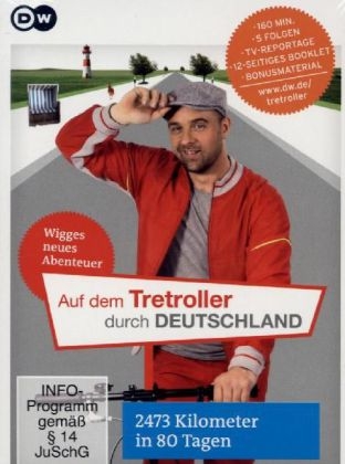 Auf dem Tretroller durch Deutschland, 1 DVD - Michael Wigge
