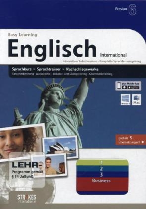 Easy Learning Englisch 1+2+3+Business Komplettpaket für Anfänger, Fortgeschrittene und Business A1-C1