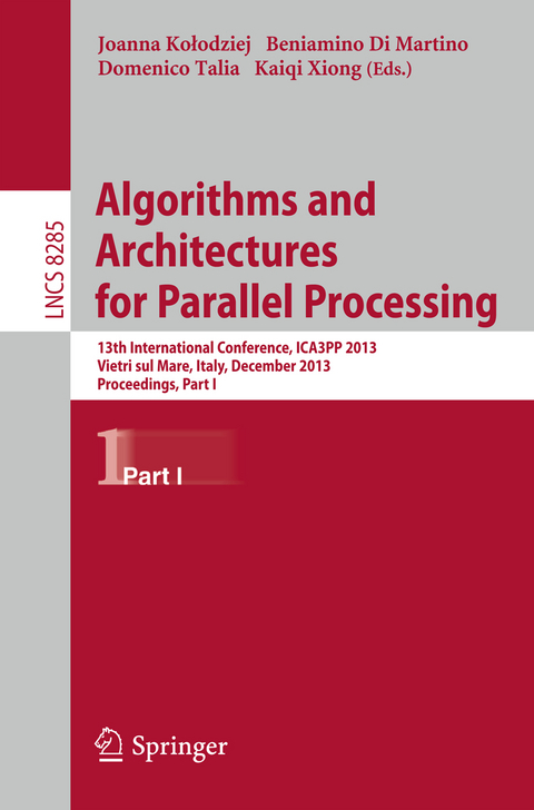 Algorithms and Architectures for Parallel Processing - 