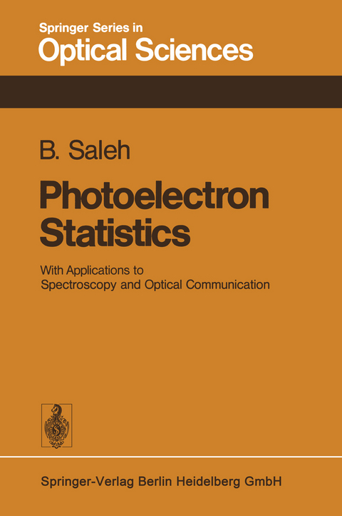 Photoelectron Statistics - B. Saleh