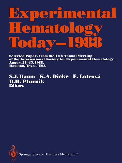 Experimental Hematology Today—1988 - 