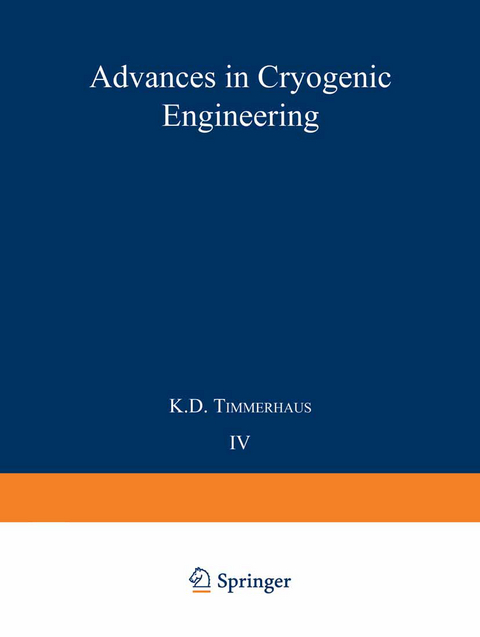 Advances in Cryogenic Engineering - K. D. Timmerhaus