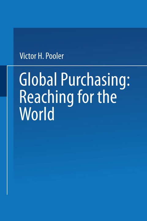 Global Purchasing: Reaching for the World - Victor Pooler