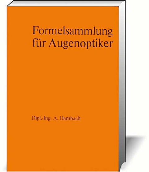 Formelsammlung - Arnold Dambach