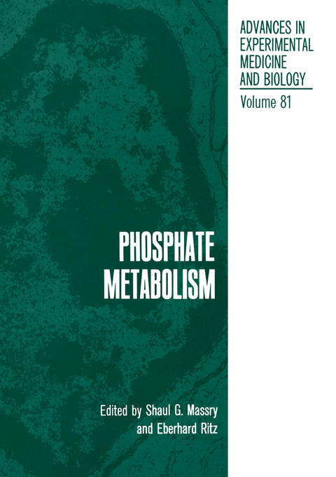 Phosphate Metabolism - 