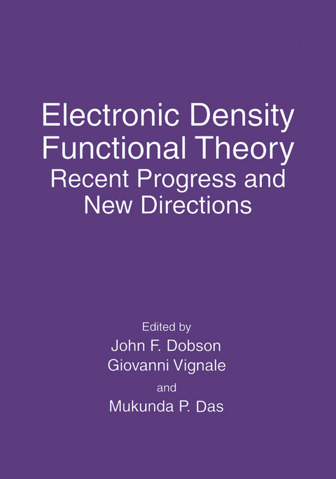 Electronic Density Functional Theory - 