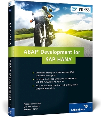 ABAP Development for SAP HANA - T. Schneider, Hermann Gahm, E. Westenberger