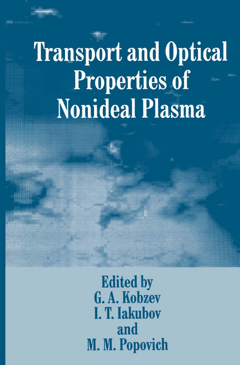 Transport and Optical Properties of Nonideal Plasma - 