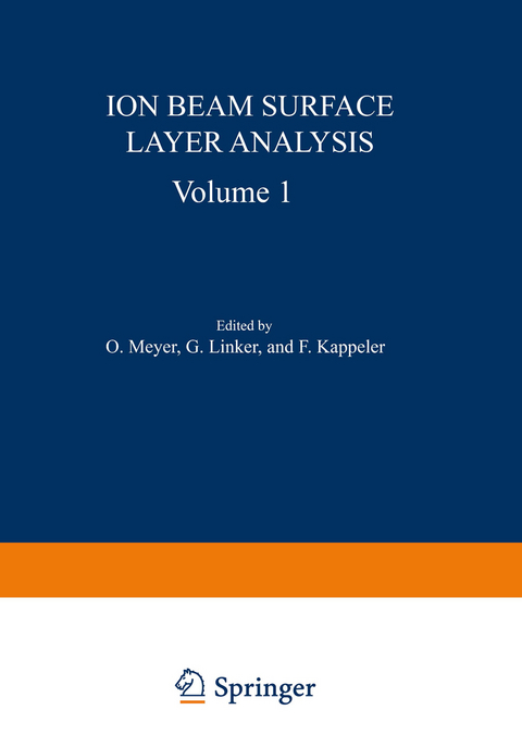 Ion Beam Surface Layer Analysis - Otto Meyer