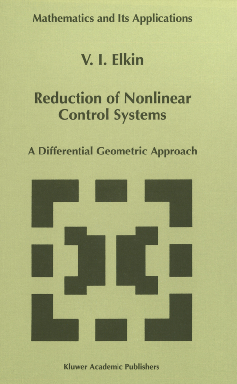 Reduction of Nonlinear Control Systems - V.I. Elkin