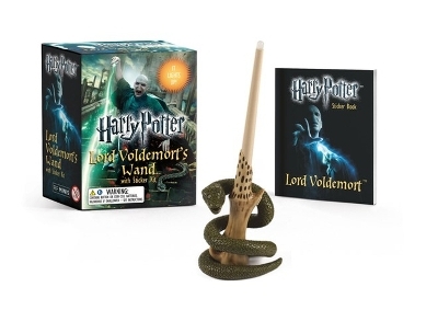 Harry Potter Voldemort's Wand with Sticker Kit - Running Press