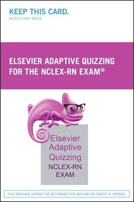 Elsevier Adaptive Quizzing for the NCLEX-RN Exam (36-Month) (Retail Access Card) -  Elsevier