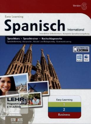 Easy Learning Spanisch 1+2+Business Komplettpaket für Anfänger, Fortgeschrittene und Business A1-C1