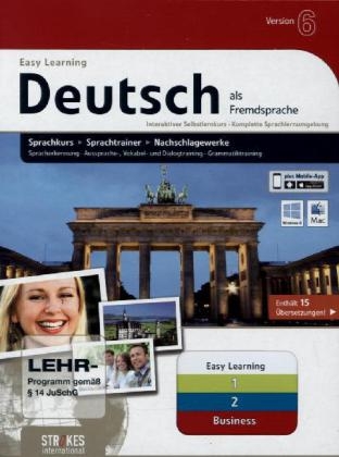 Easy Learning Deutsch 1+2+Business Komplettpaket für Anfänger, Fortgeschrittene und Business A1-C1