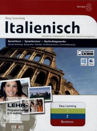 Easy Learning Italienisch 1+2+Business Komplettpaket für Anfänger, Fortgeschrittene und Business A1-C1