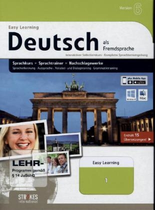 Easy Learning Deutsch 1 für Anfänger A1-B1