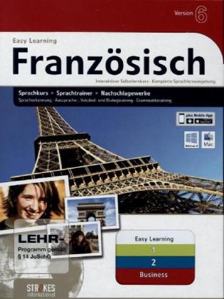 Easy Learning Französisch 1+2+Business Komplettpaket für Anfänger, Fortgeschrittene und Business A1-C1