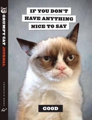 Grumpy Cat Flexi Journal -  Grumpy Cat