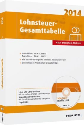 Lohnsteuer-Gesamttabelle 2014