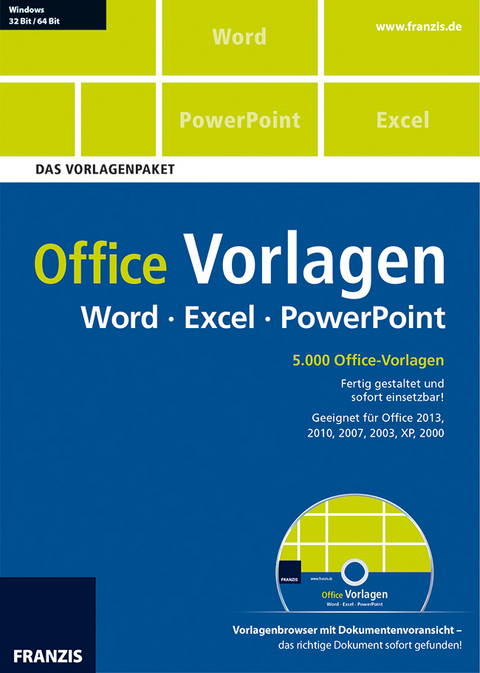 Office Vorlagen Word • Excel • PowerPoint - Das Vorlagenpaket