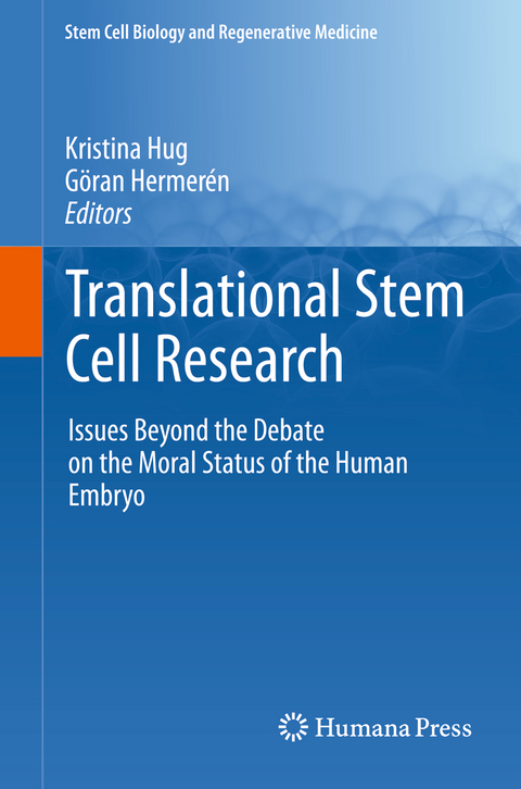 Translational Stem Cell Research - 