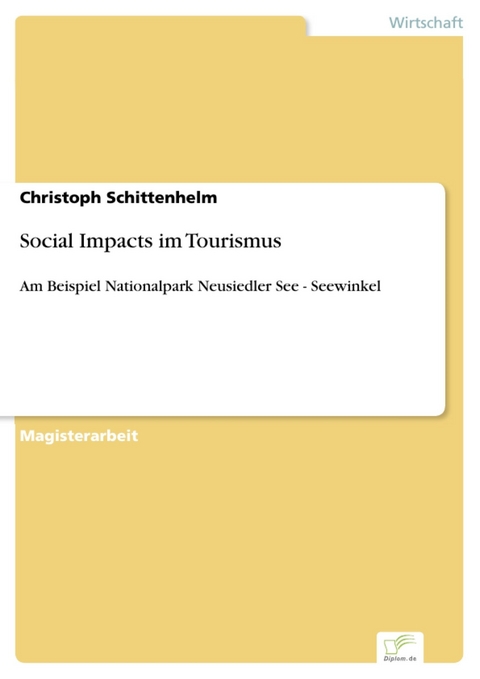 Social Impacts im Tourismus -  Christoph Schittenhelm