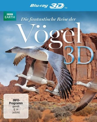 Die fantastische Reise der Vögel - 3D, 1 Blu-ray