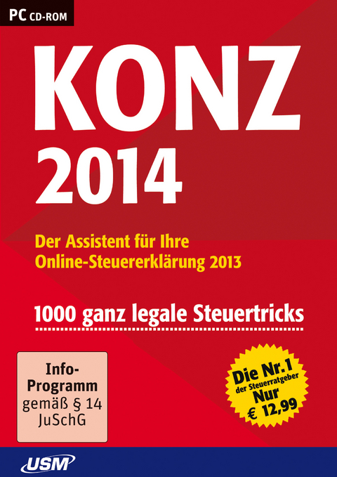 Konz Steuer 2014 (CD-ROM)