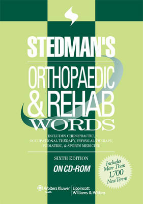 Stedman's Orthopaedic & Rehab Words on CD-ROM -  Stedman's
