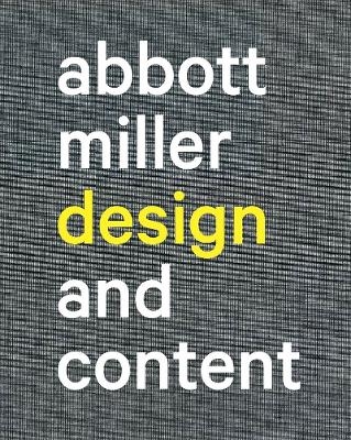 Abbott Miller: Design and Content - Abbott Miller