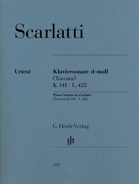 Domenico Scarlatti - Klaviersonate d-moll (Toccata) K. 141, L. 422 - 