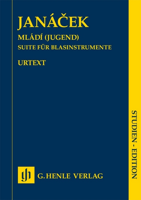 Leos Janácek - Mládí (Jugend) - Suite für Blasinstrumente für Flöte/Piccolo, Oboe, Klarinette (B), Horn (F), Fagott, Bassklarinette (B) - 