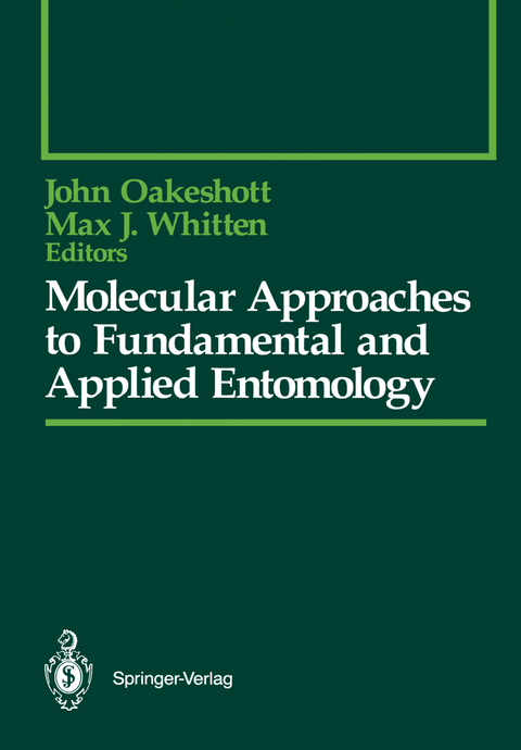 Molecular Approaches to Fundamental and Applied Entomology - 