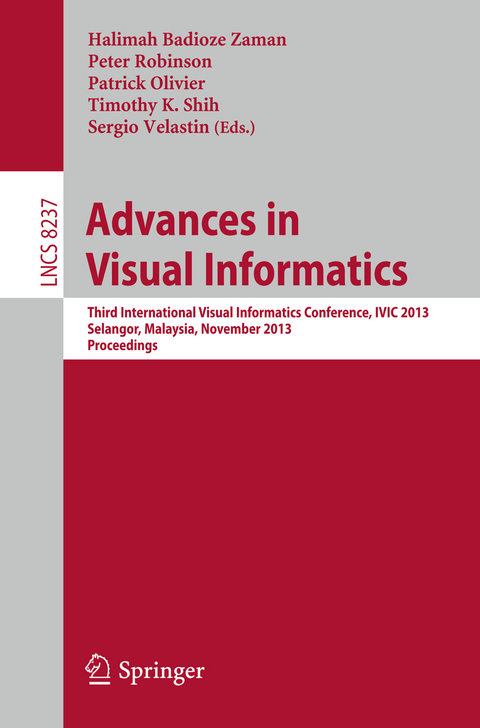 Advances in Visual Informatics - 