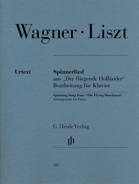 Franz Liszt - Spinnerlied aus „Der fliegende Holländer“ (Richard Wagner) - 