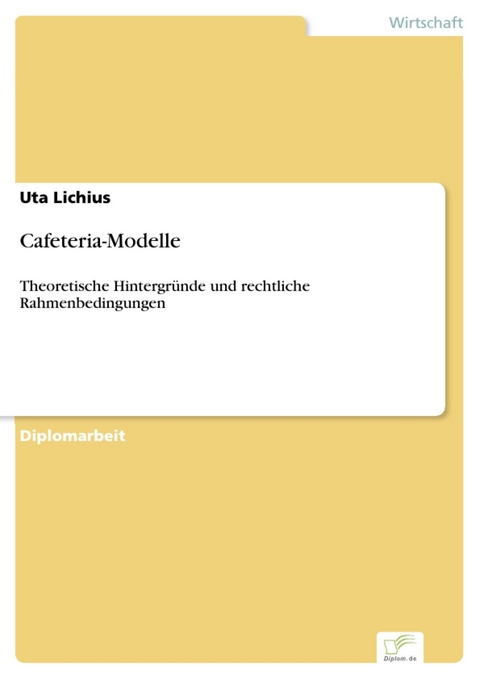 Cafeteria-Modelle -  Uta Lichius