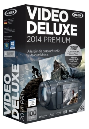 Magix Video deluxe 2014 Premium, CD-ROM