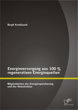 Energieversorgung aus 100 % regenerativen Energiequellen: Möglichkeiten der Energiespeicherung und der Netzstruktur - Birgit Knoblauch